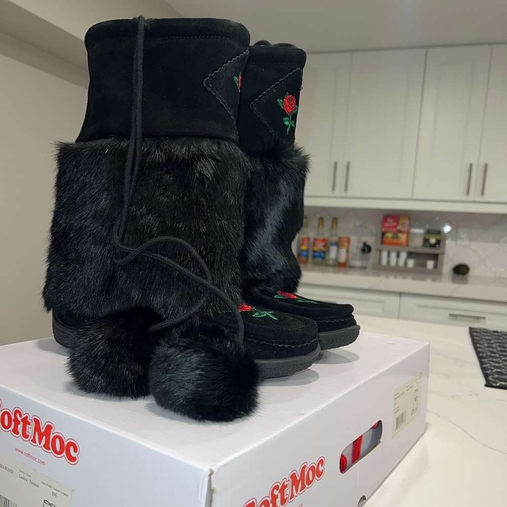 Moccasin Boots SoftMoc Women's Winter Niska 2 waterproof mukluk